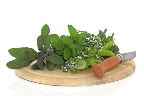 Chopped Herbs — Stock Photo, Image