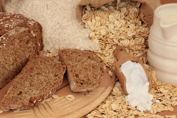 Soda Ekmek malzemeler — Stok fotoğraf