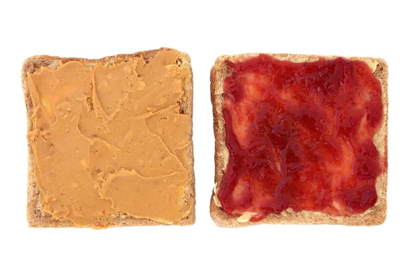 Peanut Butter and Jelly — Stock Photo, Image