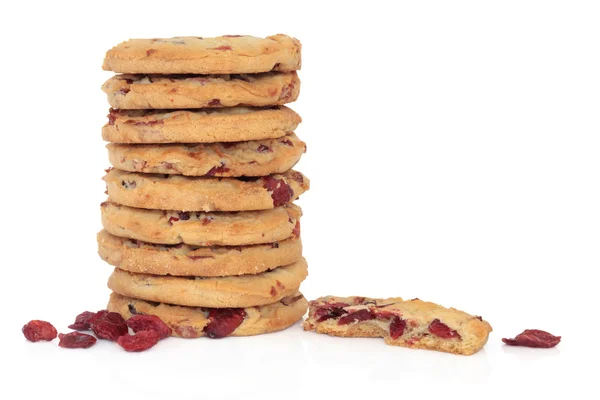 Στοίβα των βακκίνιων cookie — Φωτογραφία Αρχείου