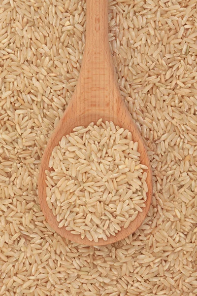 Бурый рис — стоковое фото