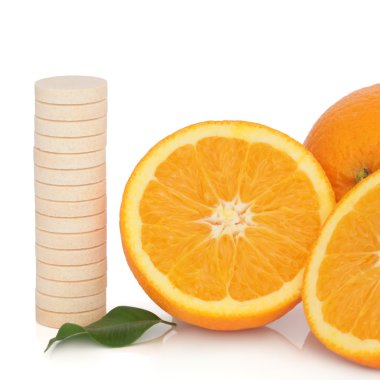 Vitamin C clipart