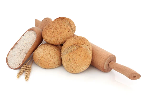 Wholegrain Bread Rolls — Stock Photo, Image