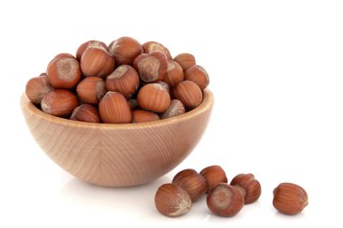 Hazelnuts clipart