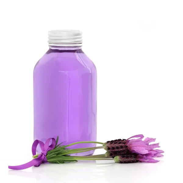 Lavender Herb Flower Water — Stock Photo, Image