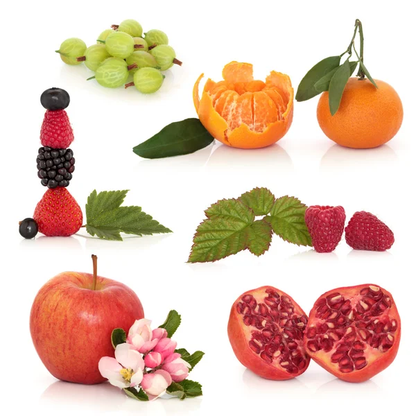 Gezond fruit selectie — Stockfoto