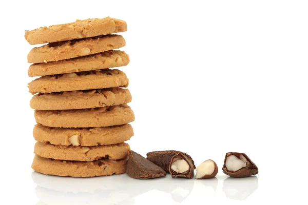 Brazil Nut Cookie Snack — Stock Photo, Image