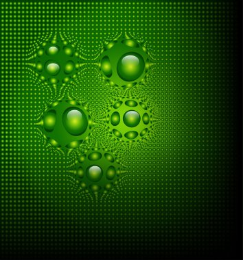 Abstract green background clipart