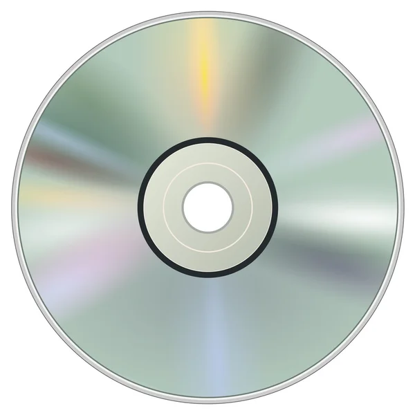 Disco CD DVD — Vettoriale Stock