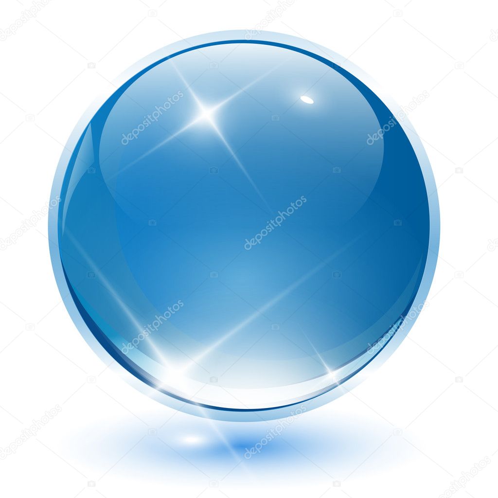 3D crystal sphere