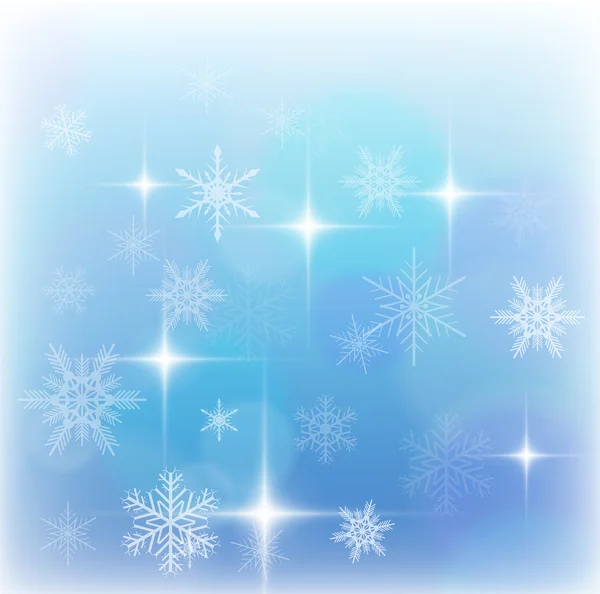 Magie fond d'hiver — Image vectorielle