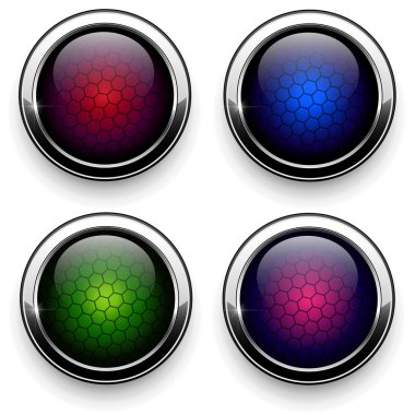 Web buttons clipart