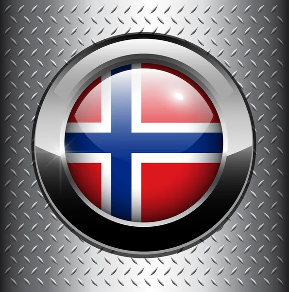 Norveç'in İngiltere bayrağı — Stok Vektör