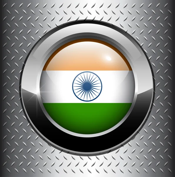 India, bandiera indiana — Vettoriale Stock
