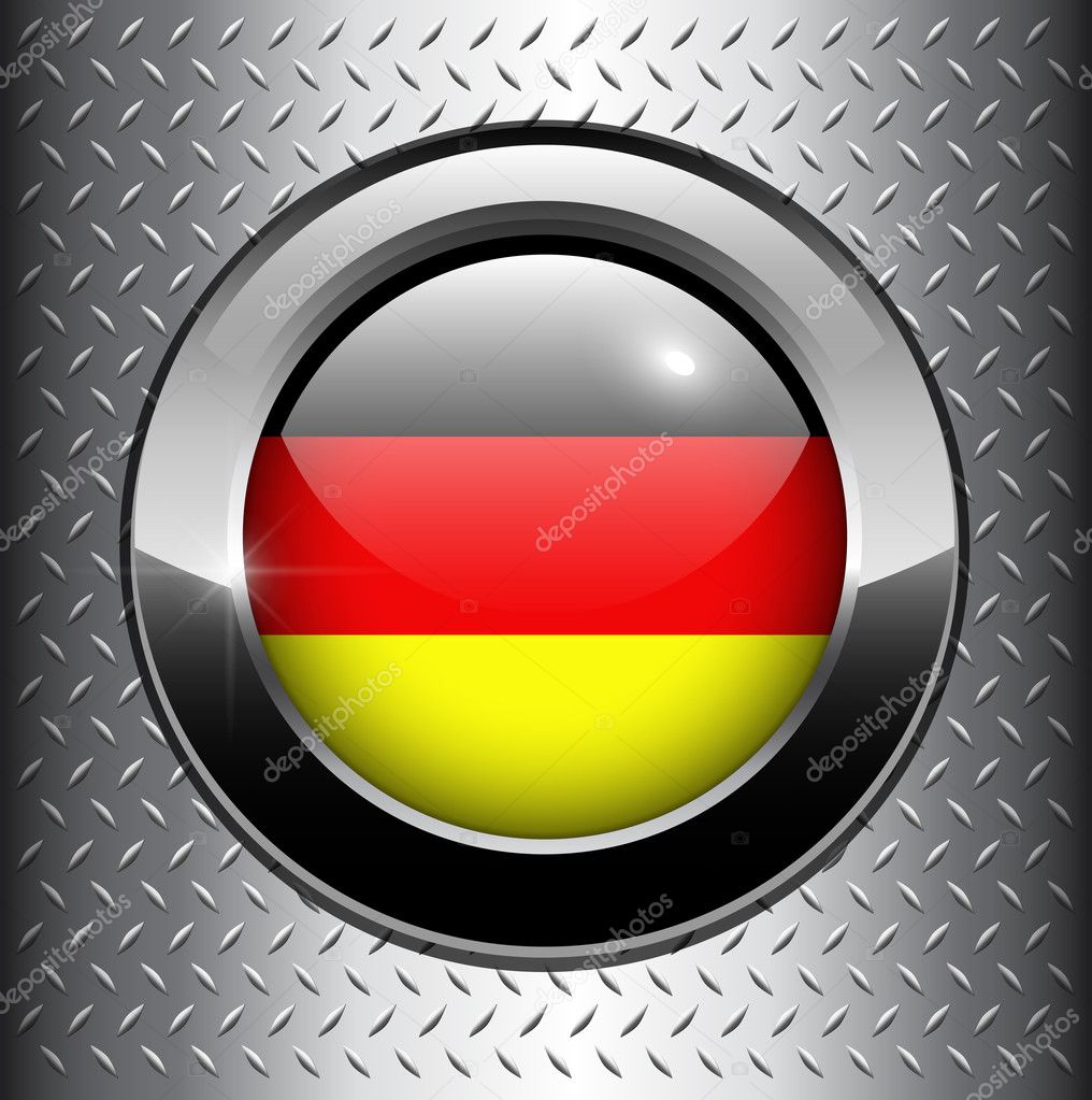German, Germany flag button — Stock Vector © cobalt88 4323559