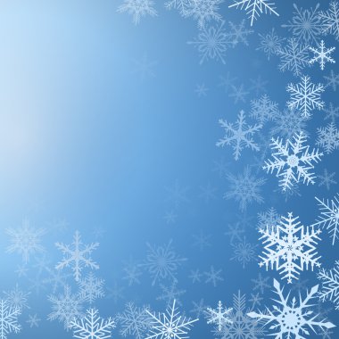 Winter background clipart