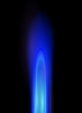 doğal gazın alev