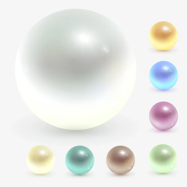Perlen — Stockvektor