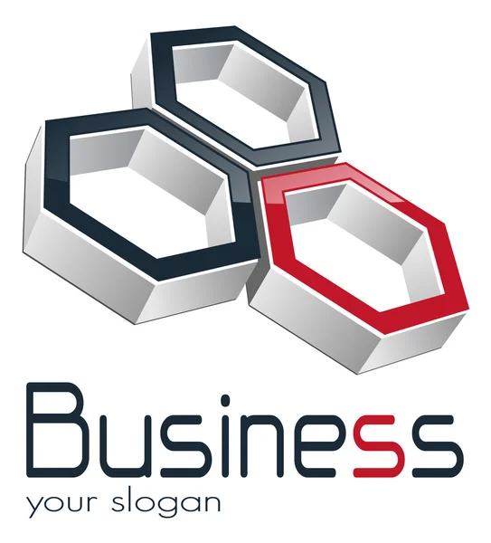 Logo business — Stock Vector