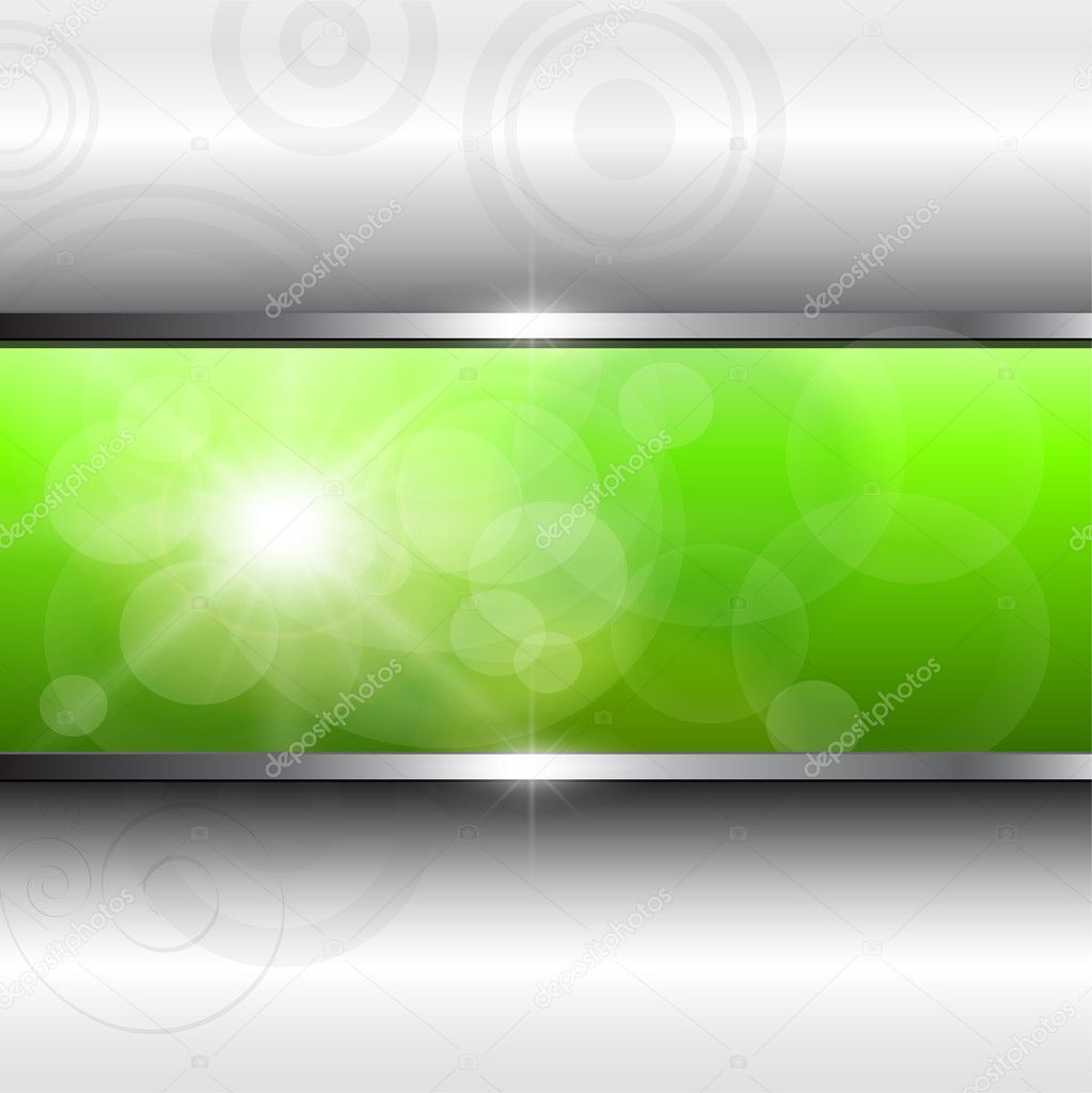 Vector abstract background green.