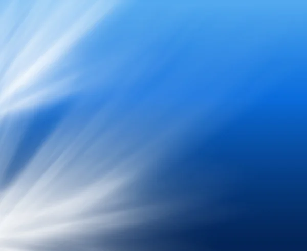 Fond Abstrait Bleu Doux Avec Des Faisceaux Lumineux Vecteur — Image vectorielle