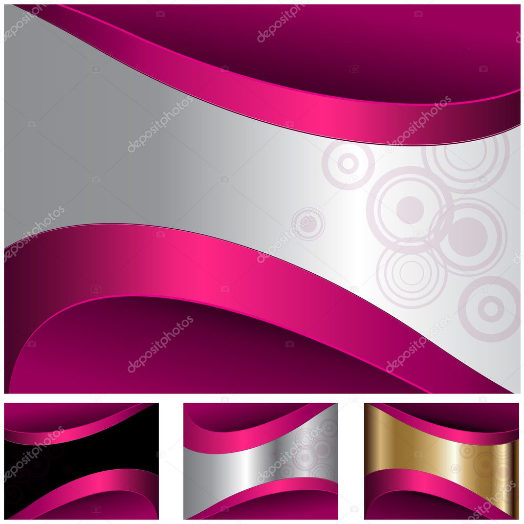 Abstract business background metallic, vector.