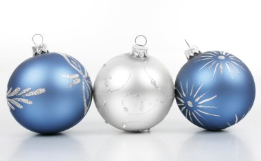 Christmas balls clipart