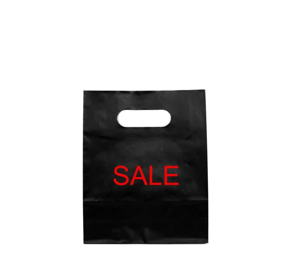 Verkauf Einkaufstasche Isoliert Auf Weißem Hintergrund — Stockfoto