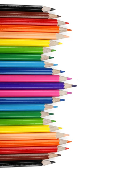 Set kleur potlood — Stok fotoğraf