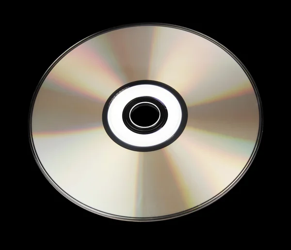 Jeden prázdný disk cd — Stock fotografie