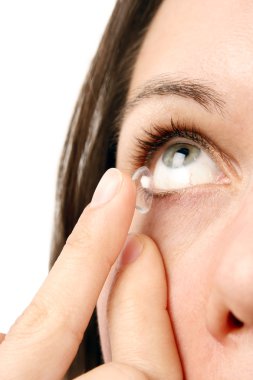 Contact lens clipart