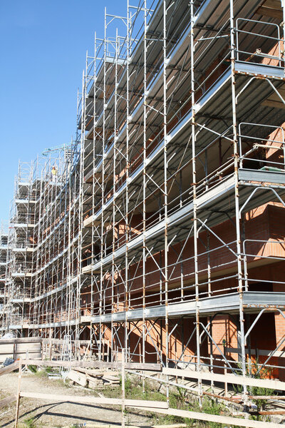 Building construction site