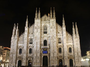 Milan, gece atış Dome