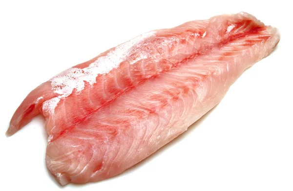 Fresh crude fish fillet — Stock Photo, Image
