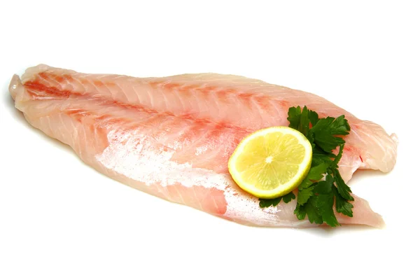 Čerstvé surové rybí filé — Stock fotografie