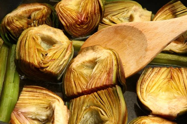 stock image Cut artichoke