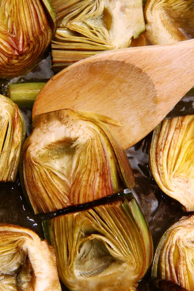 stock image Cut artichoke