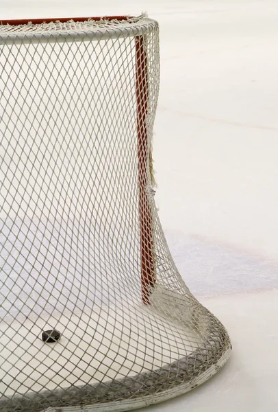 Rete da hockey — Foto Stock
