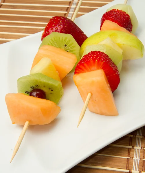 과일 케밥 — 스톡 사진