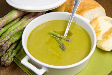 Asparagus soup clipart