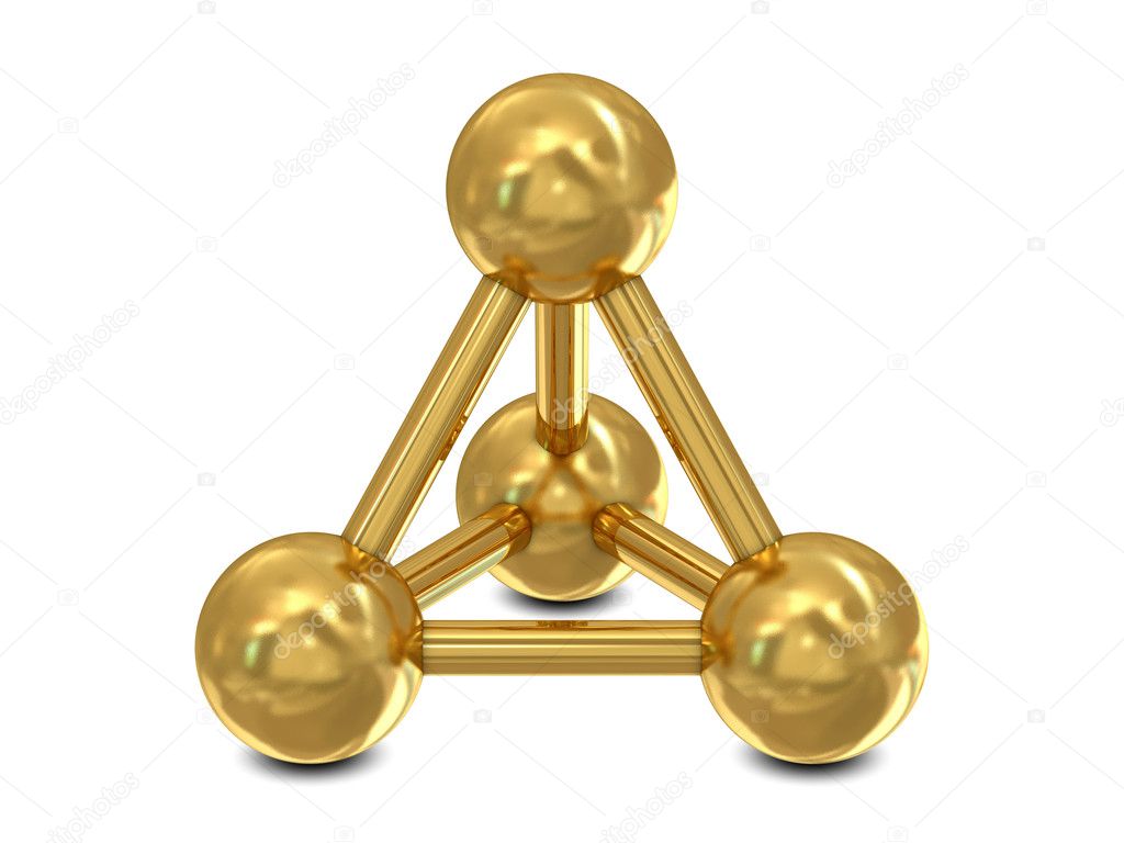 Molecular golden structure