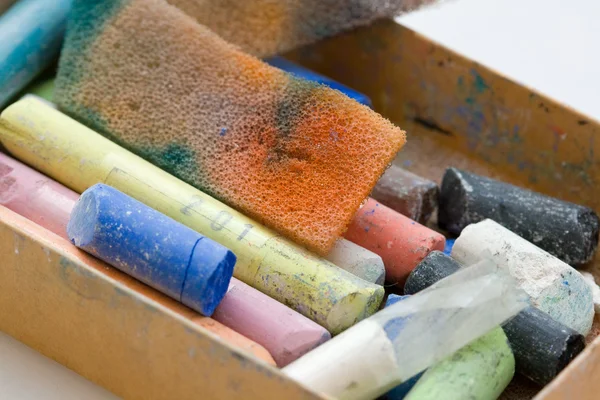 Pastel crayons — Stock Photo, Image
