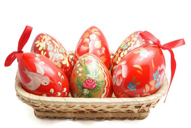 Easter eggs clipart