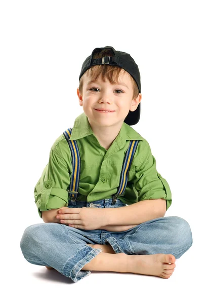 Porträtt av ung pojke — Stockfoto