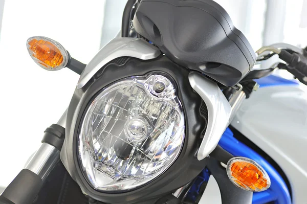 Motorcycle Front Headlights — Stock Photo, Image