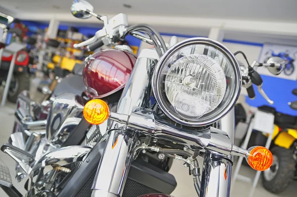 Класичний мотоцикл — стокове фото