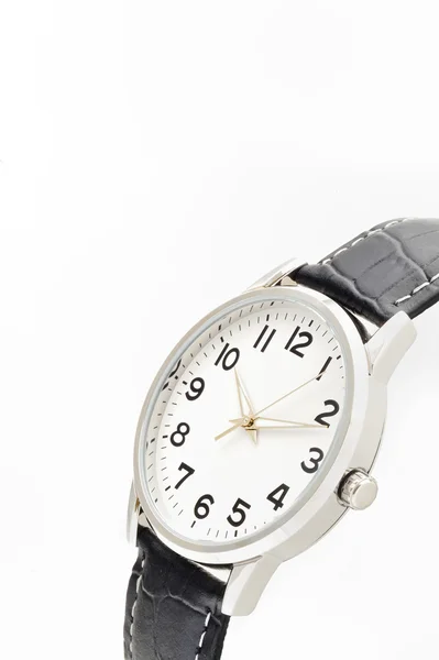 Close-up van mannen horloge — Stockfoto