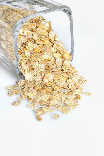 Barley flakes — Stock Photo, Image