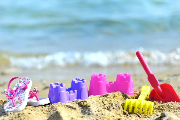 Dětské plážové hračky — Stock fotografie
