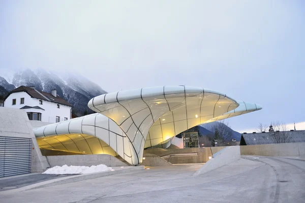 stock image Funicular in Nordkettenbahnen